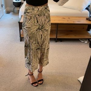 High wasted free people skirt